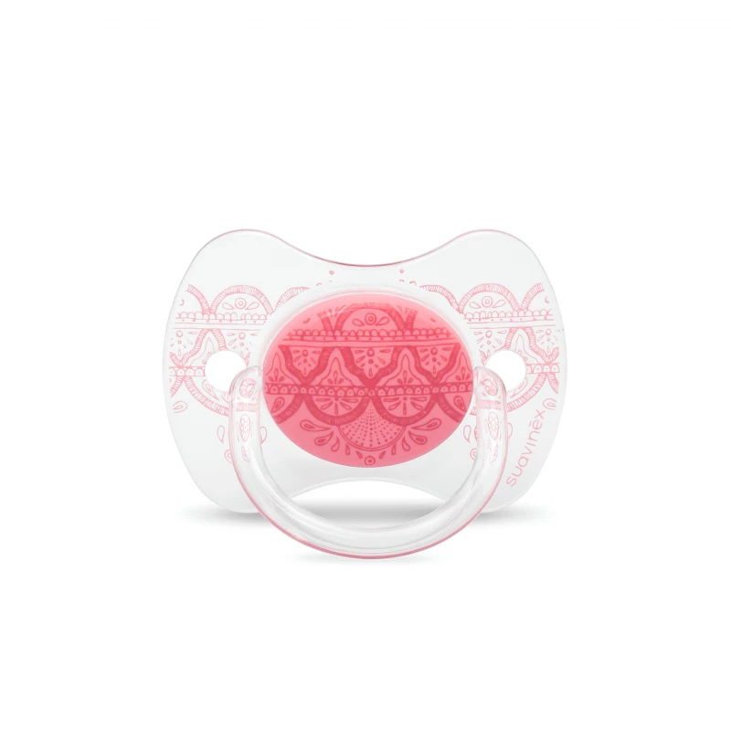 Suavinex Pacifier Premium Couture Physiological Teat 0-4 months, Pink - Suavinex