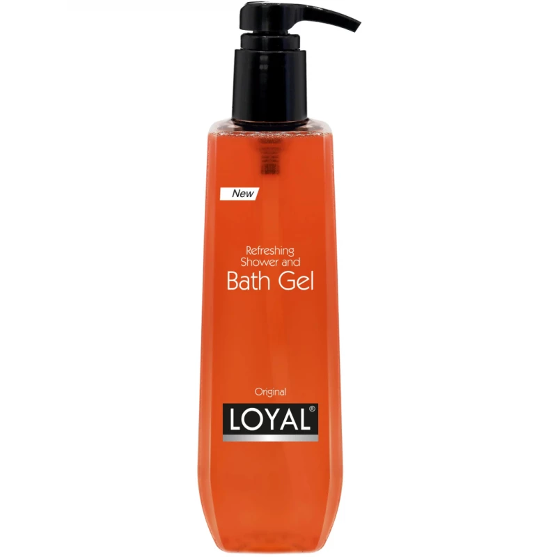 Loyal Freshener Shower And Bath Gel Brown, Orginal 900 ML - Loyal