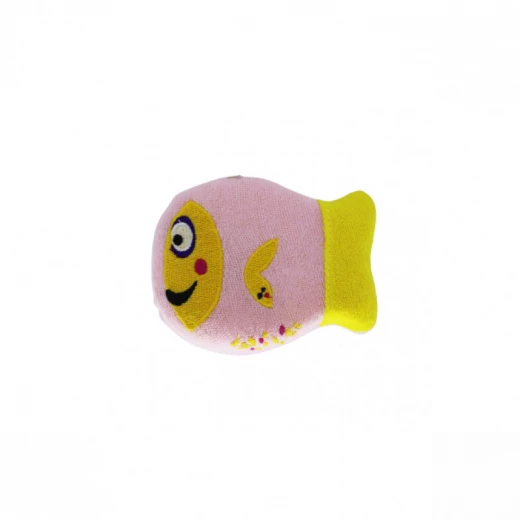 Camon Baby Bath Sponge - سمكة باللون الزهري Camon Baby Bath Sponge - سمكة باللون الزهري