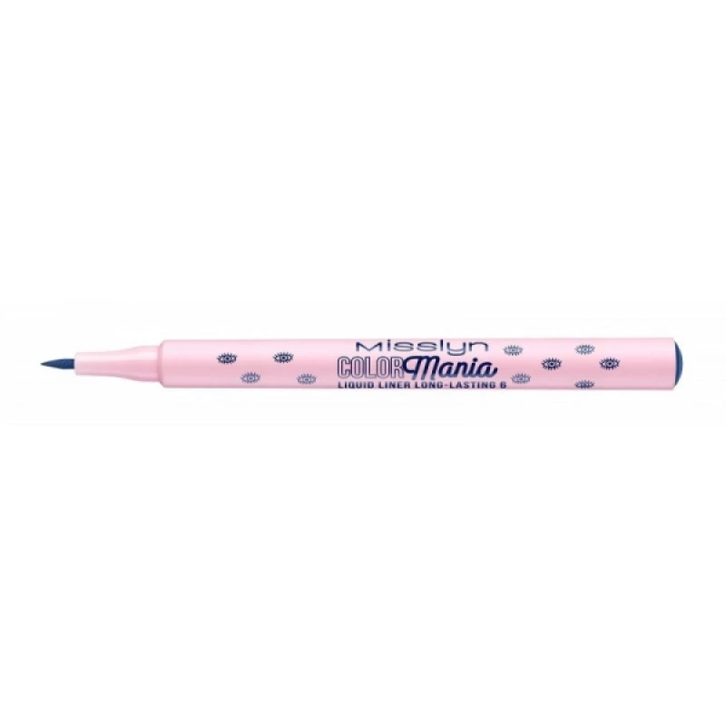 Misslyn Midnight Madness Waterproof Liquid Eyeliner Precise Application for Captivating Eyes - Misslyn