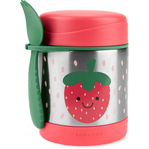 Skip Hop Spark Style Insulated Food Jar, Strawberry Design - Skip Hop - Image 3