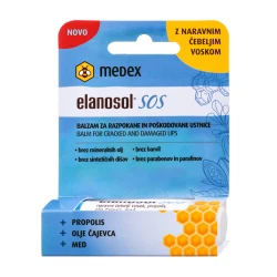 Medex Elansol Sos Lip Balm, 5.1 Gm