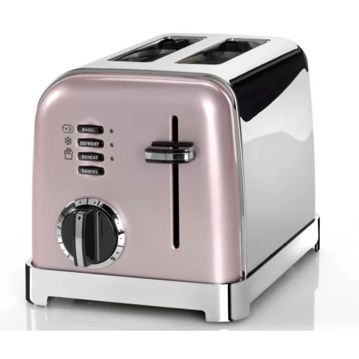 Cuisinart Toaster, 2 Slice Style, 900 Watts, Pink Color Cuisinart Toaster, 2 Slice Style, 900 Watts, Pink Color