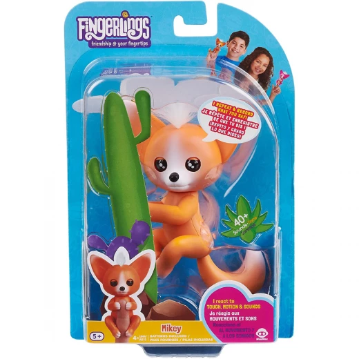 Fingerlings Interactive Baby Fox - Mikey (برتقالي) Fingerlings Interactive Baby Fox - Mikey (برتقالي)