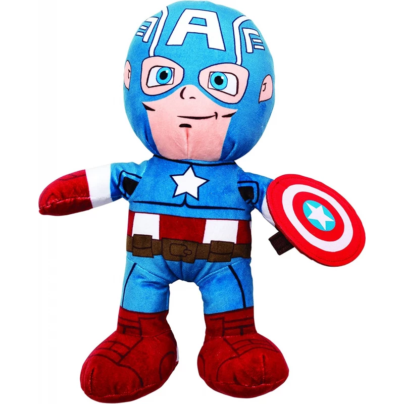 Marvel Captain America With Shield Plush Toy - Marvel