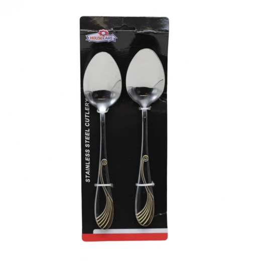 House Care Dinner Spoon Set, Gold Color, 6 Pieces House Care Dinner Spoon Set, Gold Color, 6 Pieces