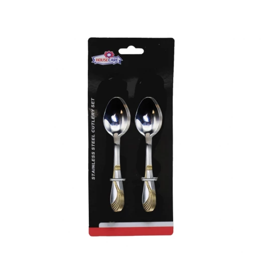 House Care Luxury Small Tea Spoon Set, Gold Color, 6 Pieces House Care Luxury Small Tea Spoon Set, Gold Color, 6 Pieces