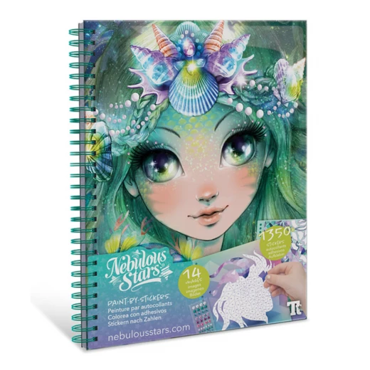 كتاب الرسم بالملصقات الابداعي من نيبولوس ستارز كتاب الرسم بالملصقات الابداعي من نيبولوس ستارز