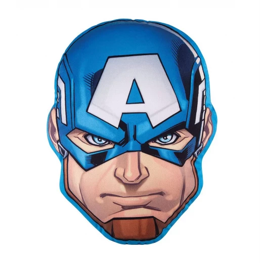 Marvel Avengers Kids Plush Pillow with Hook, Captain America Design Marvel Avengers Kids Plush Pillow with Hook, Captain America Design