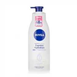 Nivea Express Hydration Body Lotion 400ml, Fast Absorbing with Deep Moisture for Smooth, Glowing, and Soft Skin All Day, Lightweight & Refreshing Formula