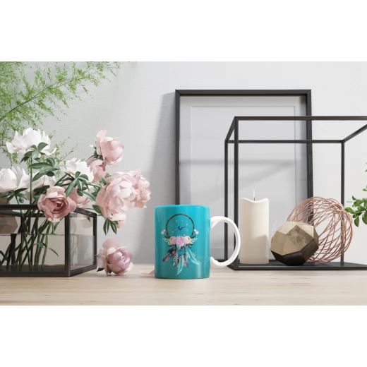 مج زجاج بتصميم لاقطة الاحلام مج زجاج بتصميم لاقطة الاحلام