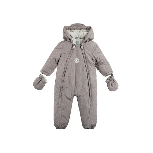افرهول بسحاب للأطفال مع قبعة, باللون الرمادي من كول كلوب افرهول بسحاب للأطفال مع قبعة, باللون الرمادي من كول كلوب