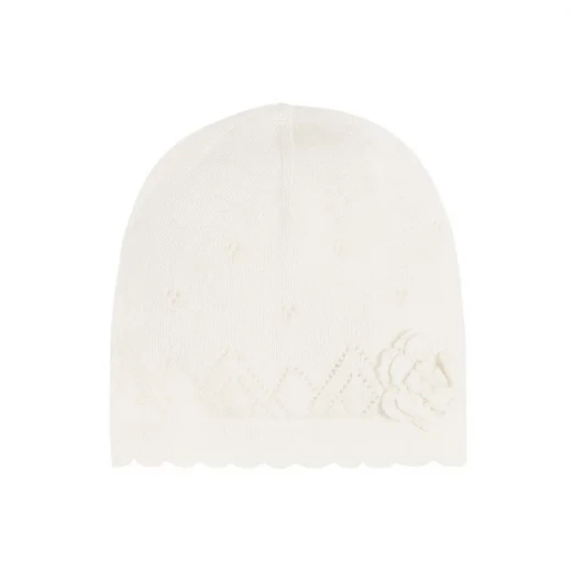 قبعة محبوكة , باللون الابيض الغامق من كول كلوب قبعة محبوكة , باللون الابيض الغامق من كول كلوب