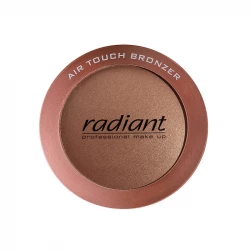 Radiant Air Touch Bronzer Number 6: Achieve a Natural Sun Kissed Glow with this Lightweight Formula. Build Your Desired Coverage for a Perfect Finish. 1 Piece Available.