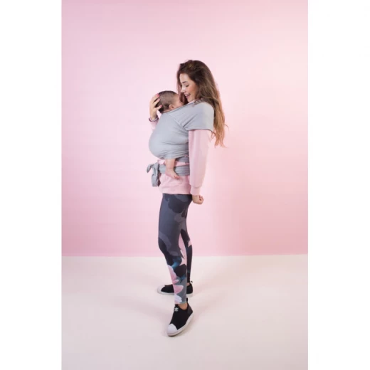 Italbaby Baby Wrap Carrier Sweet Hug Little Bird - Chicco - Image 4