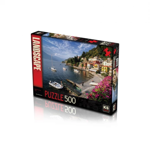 أحجية 500 قطعة, بتصميم بحيرة في إيطاليا من كي اس جيمز أحجية 500 قطعة, بتصميم بحيرة في إيطاليا من كي اس جيمز