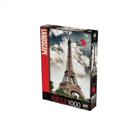 أحجية 1000 قطعة, بتصميم برج ايفيل من كي اس جيمز أحجية 1000 قطعة, بتصميم برج ايفيل من كي اس جيمز