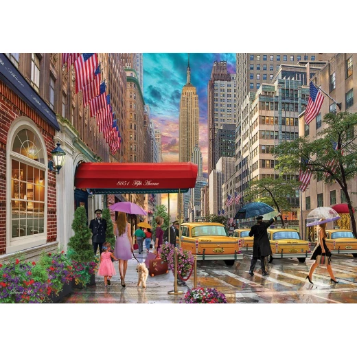 أحجية 1500 قطعة, بتصميم نيويورك من كي اس جيمز - كي اس جيمز - Image 2