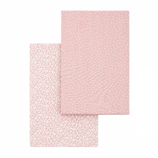 Cambrass Fitted Sheet Forest, Pink Color, 50*80Cm, 2 Pieces - Cambrass - Image 2