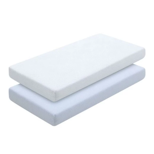Cambrass Fitted Sheet Vichy , Blue Color, 60*120Cm, 2 Pieces Cambrass Fitted Sheet Vichy , Blue Color, 60*120Cm, 2 Pieces