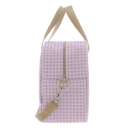 Cambrass Maternal Bag, Prome Vichy Design, Pink Color - Cambrass - Image 3