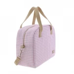 Cambrass Maternal Bag, Prome Vichy Design, Pink Color - Cambrass