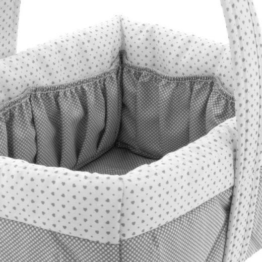 Cambrass Basket Layette Essential, Grey Color, 22.5x29x29 Cm - Cambrass - Image 2