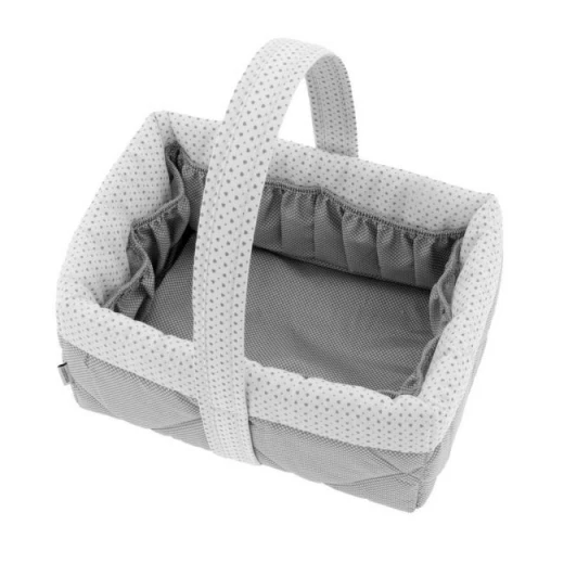 Cambrass Basket Layette Essential, Grey Color, 22.5x29x29 Cm - Cambrass - Image 4