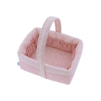 Cambrass Basket Layette Forest, Pink Color, 22.5x29x29 Cm