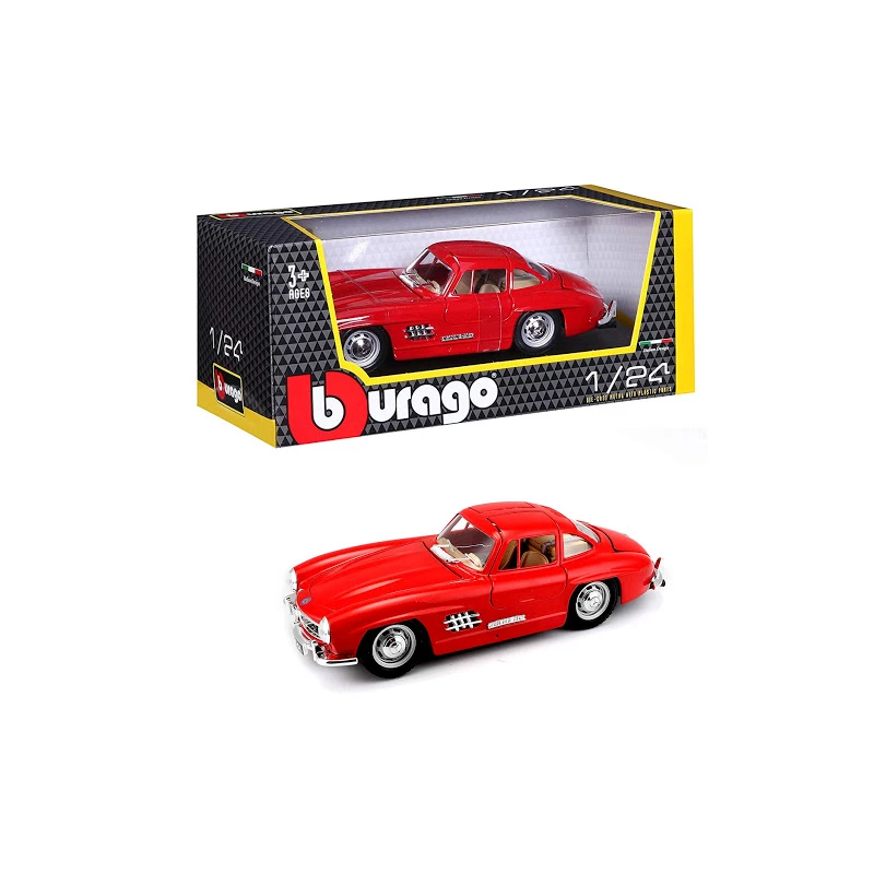 Burago Mercedes, Red Color - Burago