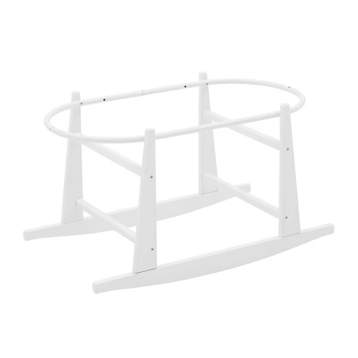 Cambrass Wooden Stand Cuco, White Color Cambrass Wooden Stand Cuco, White Color