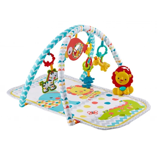 Fisher Price Colorful Carnival 3 in 1 Baby Activity Gym with 20+ Toys for Sensory Development - Fisher-Price - Image 4