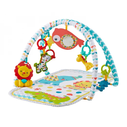 Fisher Price Colorful Carnival 3 in 1 Baby Activity Gym with 20+ Toys for Sensory Development - Fisher-Price - Image 2