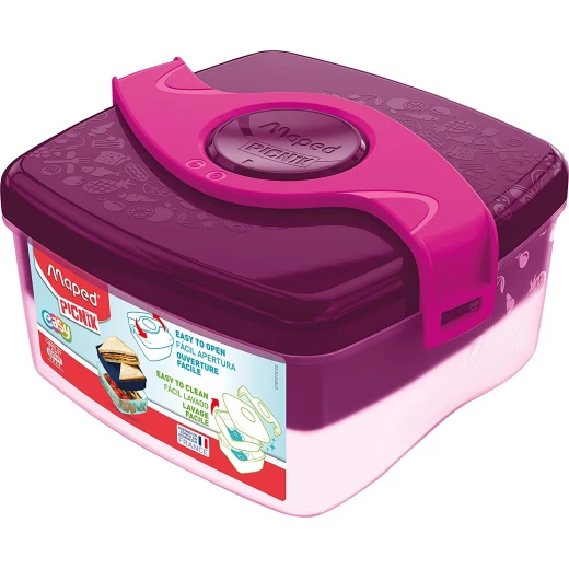 Maped Picnik Lunch Box, Purple, 1.4 L - Maped - Image 2