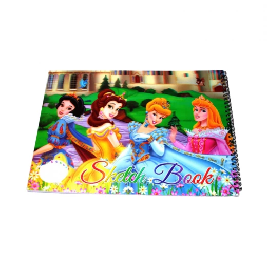 Amigo Sketching Book, Disney Princesses, 50 paper Amigo Sketching Book, Disney Princesses, 50 paper