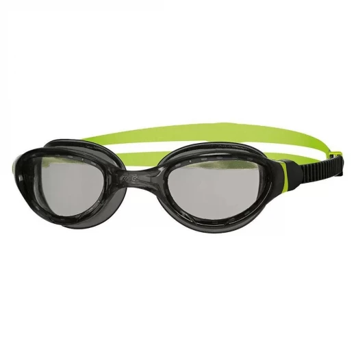 Zoggs Swimming Goggles Phantom 2.0 Junior, Black & Green Color Zoggs Swimming Goggles Phantom 2.0 Junior, Black & Green Color
