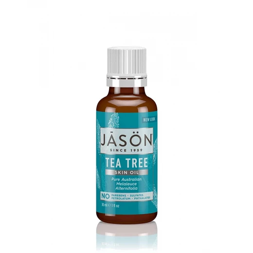 زيت للبشرة، شجرة الشاي 30مل من جايسون زيت للبشرة، شجرة الشاي 30مل من جايسون