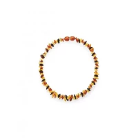 BabyJem Amber Teething Necklace, Multi-Color