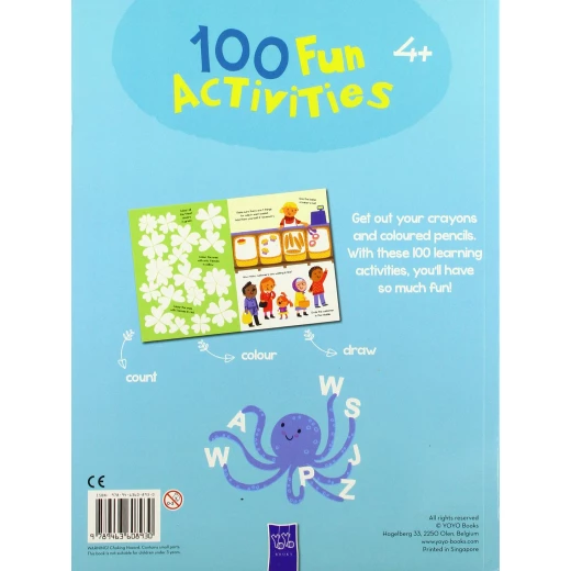 كتاب انشطة للاطفال, 100 نشاط - كتب ليدي بيرد - Image 2