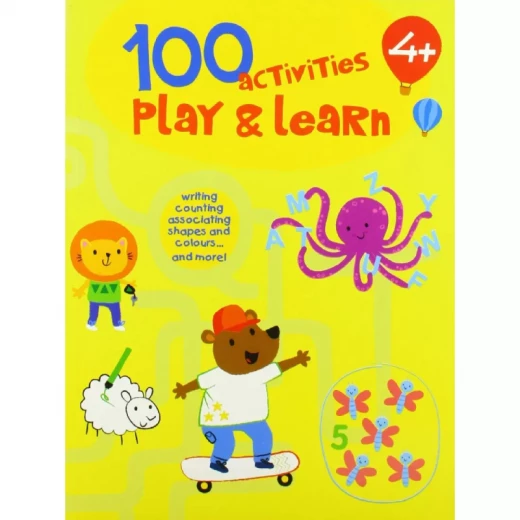 كتاب انشطة للاطفال,العب وتعلم 100 نشاط كتاب انشطة للاطفال,العب وتعلم 100 نشاط