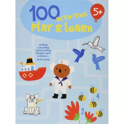 كتاب انشطة للاطفال,العب وتعلم 100 نشاط كتاب انشطة للاطفال,العب وتعلم 100 نشاط
