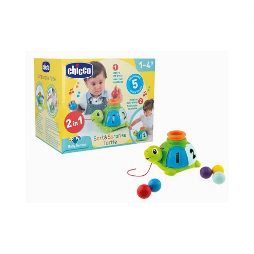 Chicco Baby Senses 2-in-1 Ball Turtle - Chicco - Image 2