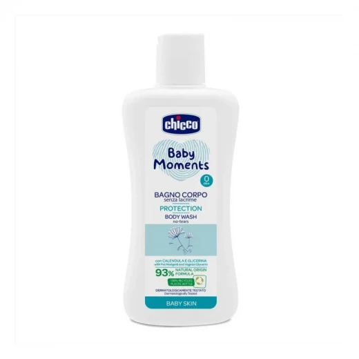 Chicco Baby Moments Body Wash Without Tears, 200 Ml Chicco Baby Moments Body Wash Without Tears, 200 Ml