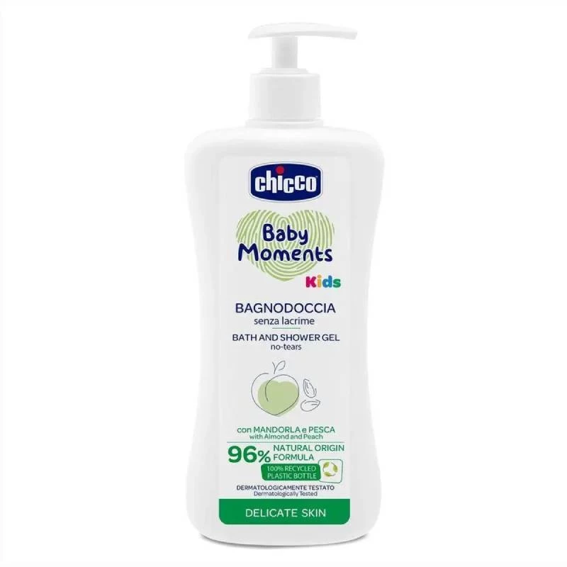 Chicco Baby Moments Shower Gel, 500 Ml - Chicco