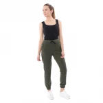 RB Running Jogger Sweatpants, Dark Olive Green Color - RB