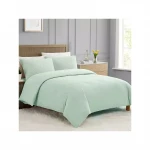 Nova Home "Simply" Crinkled Comforter Set, Green Color, Size King, 4 Pieses - Nova Home