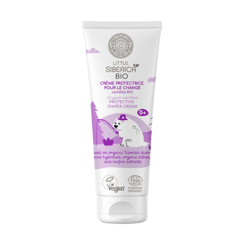 Natura Siberica Little Siberica Protective Diaper Cream, For Babies, 75 Ml - Natura Siberica