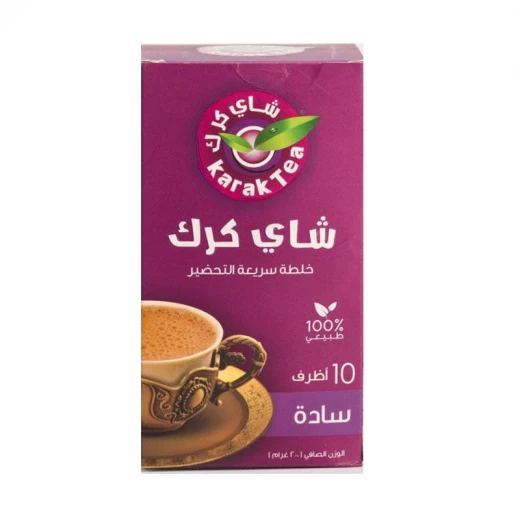 شاي كرك خالي من الغلوتين, نكهة أصلية خالي من السكر, محلى, 16 غرام شاي كرك خالي من الغلوتين, نكهة أصلية خالي من السكر, محلى, 16 غرام
