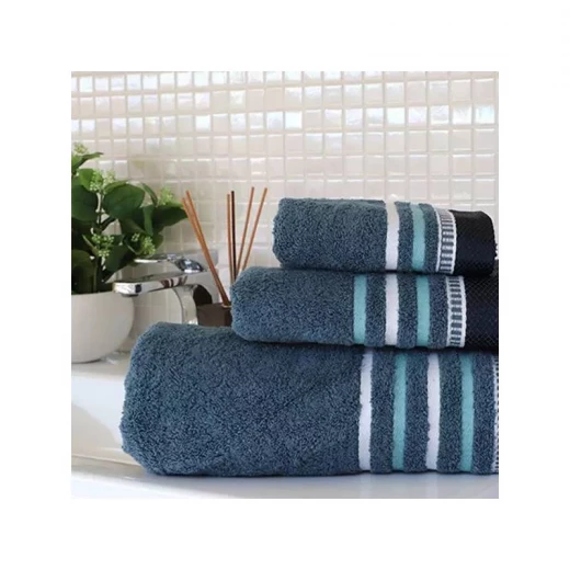 Nova Home Ombre 100% Cotton Jacquard Towel, Dark Blue, Size 30*50 Nova Home Ombre 100% Cotton Jacquard Towel, Dark Blue, Size 30*50