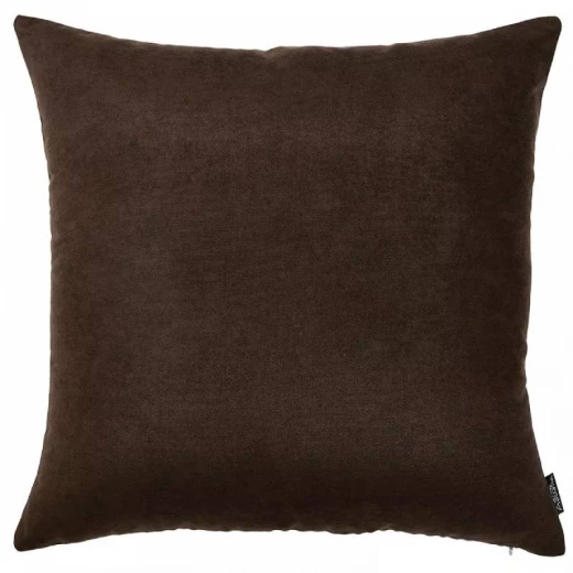 غطاء وسادة نوفا هوم ألوان سادة, باللون البني, 45*45 سم من نوفا هوم غطاء وسادة نوفا هوم ألوان سادة, باللون البني, 45*45 سم من نوفا هوم